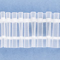 buttinette Faltenband, Breite: 5 cm, Länge: 10 m, Stoffverbrauch: variabel, max. 5,0:1