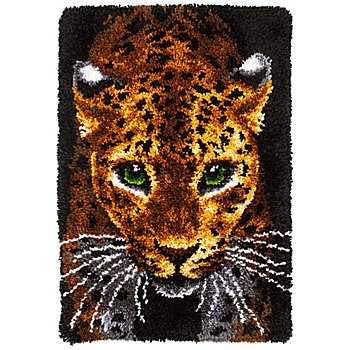 Knüpfteppich 'Leopard', 50 x 74,5 cm