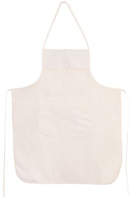 Tablier de cuisine, crème
