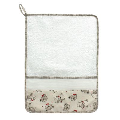 Trousse de toilette bébé à broder, beige  acheter en ligne sur buttinette  - loisirs créatifs