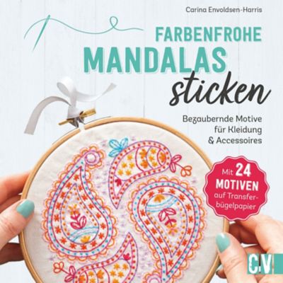 Buch 'Farbenfrohe Mandalas sticken'