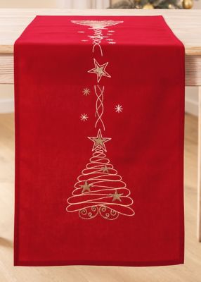 "Chemin de table ""sapin de Noël"""