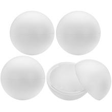Boules en polystyrène, blanc, divisible, Ø 15 cm, 4 pièces