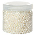 Perles, nacrées, 6 mm Ø, 200 g