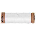 Mettler Silk Finish Cotton - Fil pour machine à coudre, blanc, grosseur : 40, 150 m
