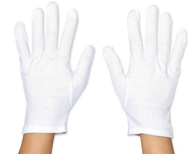 gants enfants blanc