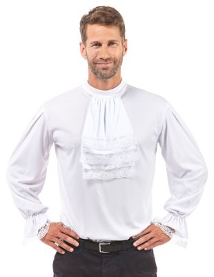 Chemise discount à jabot