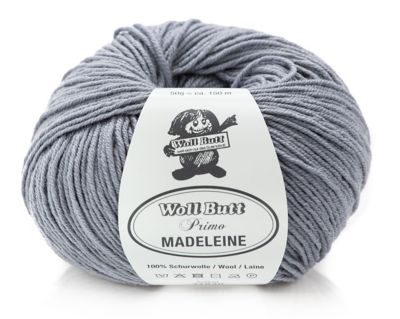 Laine Woll Butt Primo Madeleine, gris