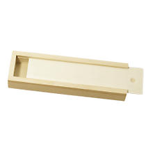 Häkelnadel-Box aus Holz, 19 x 5,5 x 3 cm