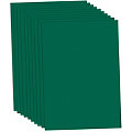 Papier carton, vert foncé, 50 x 70 cm, 10 feuilles