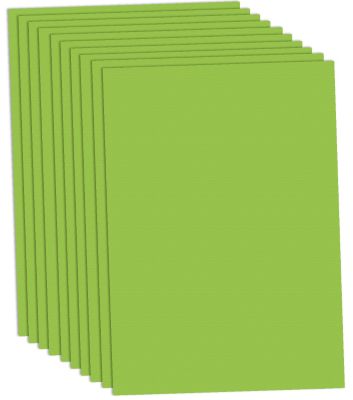 Carton de couleur vert clair A4 170 g 50 feuilles - Apli