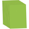 Papier carton, vert clair, 50 x 70 cm, 10 feuilles