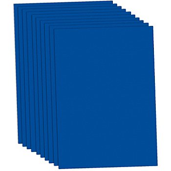 Fotokarton, dunkelblau, 50 x 70 cm, 10 Blatt