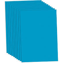 Fotokarton, hellblau, 50 x 70 cm, 10 Blatt