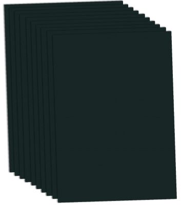 Papier à dessin noir 130g/m2 50x70cm, 1 feuille
