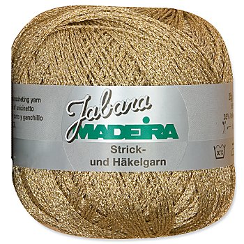 Fil à crocheter Madeira Jabara, or