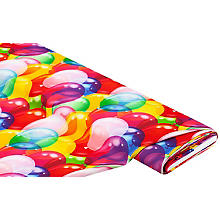 Tissu universel 'ballons', multicolore