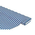 Tissu jersey à rayures, bleu/blanc
