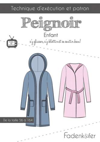 Fadenkafer Patron Peignoir Pour Enfants Acheter En Ligne Sur Buttinette Loisirs Creatifs