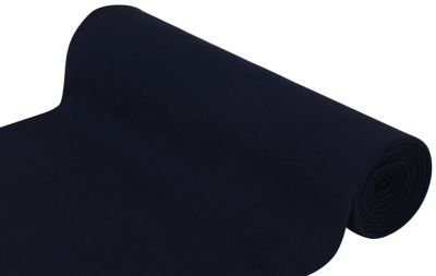 Recycled-Bündchen glatt | 50 cm | blau | Bastelbedarf | buttinette