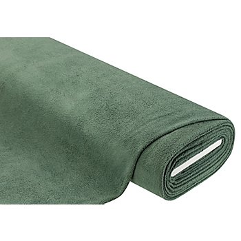 Baumwoll-Polyester-Fleece, grün