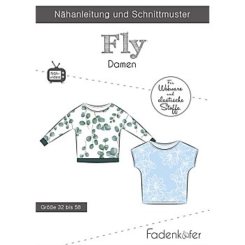 Fadenkäfer Schnitt 'Shirt Fly' für Damen