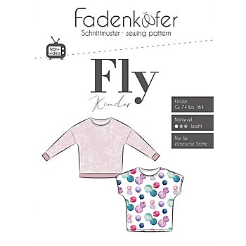 Fadenkäfer Schnitt 'Shirt Fly' für Kinder