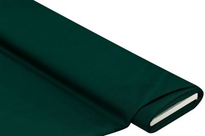 Tissu crêpe-satin « Cléa », vert foncé