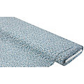 Tissu jersey côtelé "mille fleurs" en viscose, bleu clair/multicolore