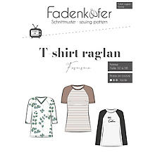 Fadenkäfer Patron 'T-shirt raglan' pour femmes