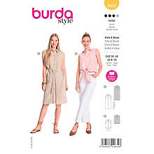 burda Schnitt 6003 'Kleid/Bluse Lisa'