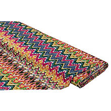 Tissu jersey en coton 'dentelure', multicolore