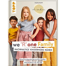 Buch 'we 'R' one Family - Nachhaltige Kindermode nähen'