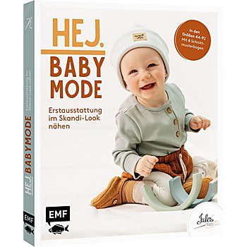 Buch 'Hej. Babymode – Erstausstattung im Skandi-Look nähen'