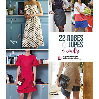 Livre '22 robes et jupes à coudre'