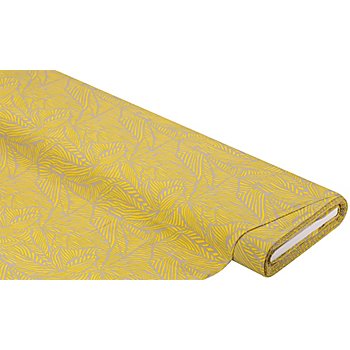 Viskose-Blusenstoff / Javanaise 'Linien', gelb-color