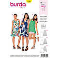 burda Patron 7390 « robe chasuble pour femmes »