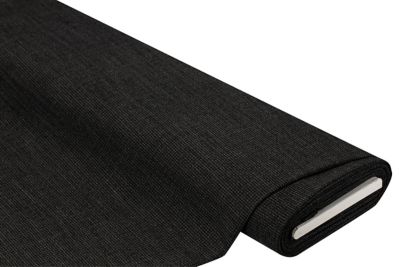 Tissu tissé "carreaux", gris/noir