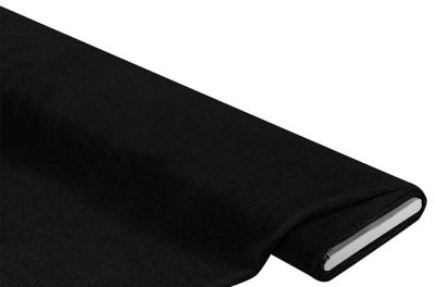 Tissu plissé, noir