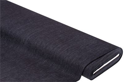 Tissu jean extensible, bleu nuit
