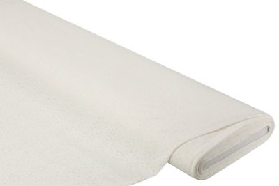 Tissu jersey "fleurs" avec effet dévoré, blanc délavé