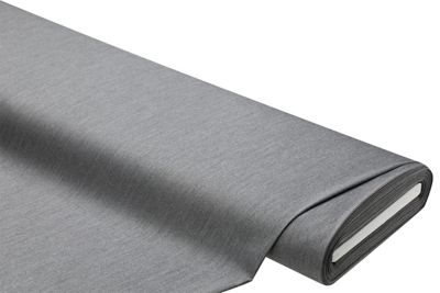 Tissu pour pantalon extensible, gris chiné