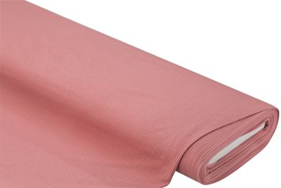 Tissu côtelé en jersey, mauve