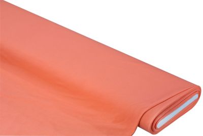 Tissu jersey de coton, corail