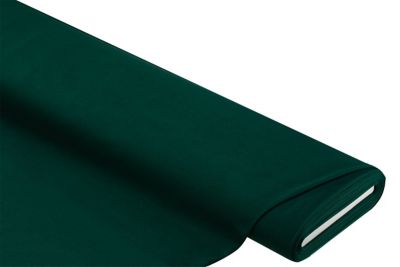 Tissu jersey en coton pur "uni", vert foncé