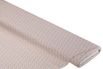 Tissu jersey en coton pur "graphique", pêche/coloré