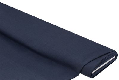 Tissu pour pantalons avec laine vierge, bleu jean/chiné