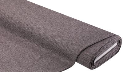 Tissu maille côtelé avec paillettes argentées, taupe