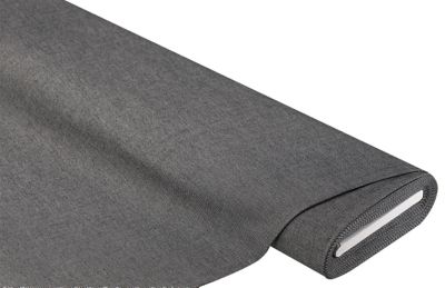 Tissu de coton stretch "losange", noir/blanc
