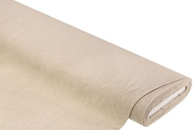 Tissu jacquard mousseline/double gaze, lin